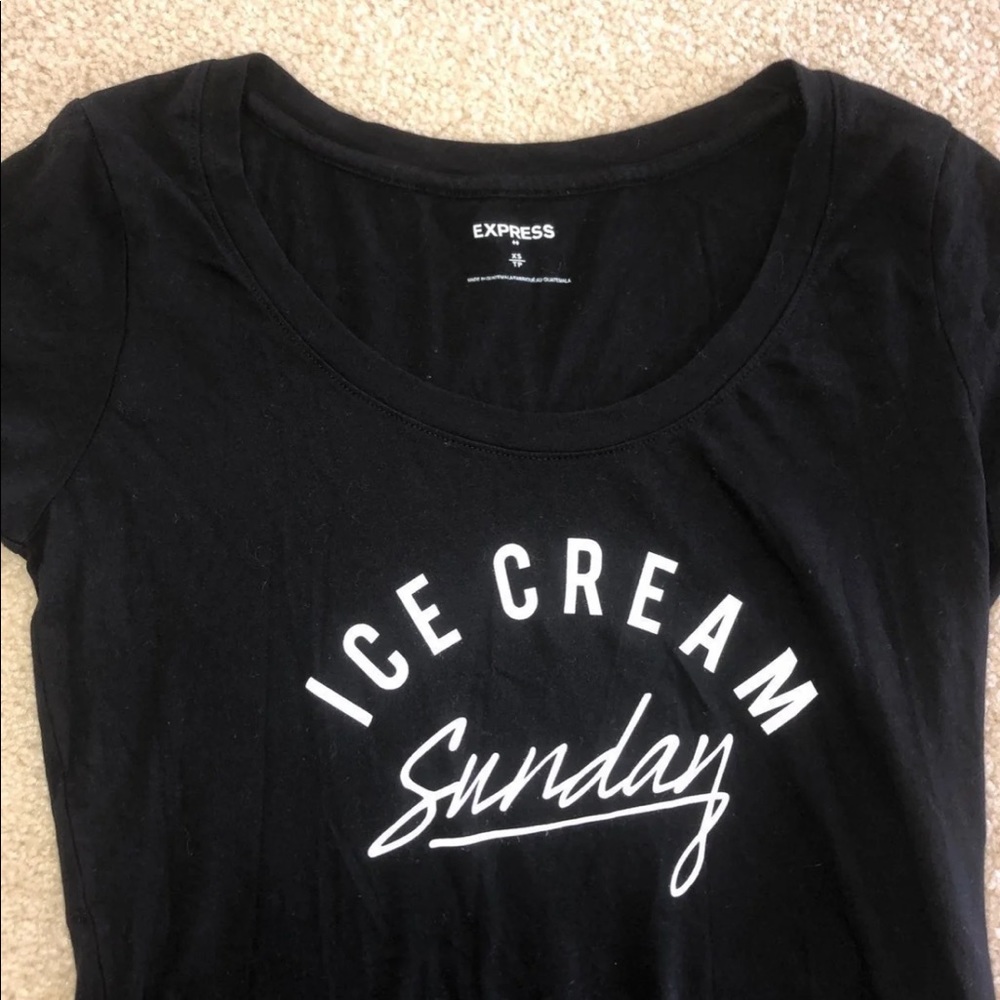 Express Graphic Tee XS - Picture 2 of 3